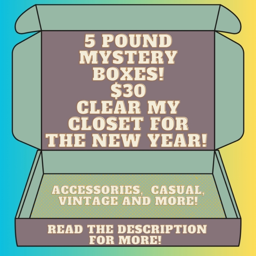 5 pound mystery boxes
